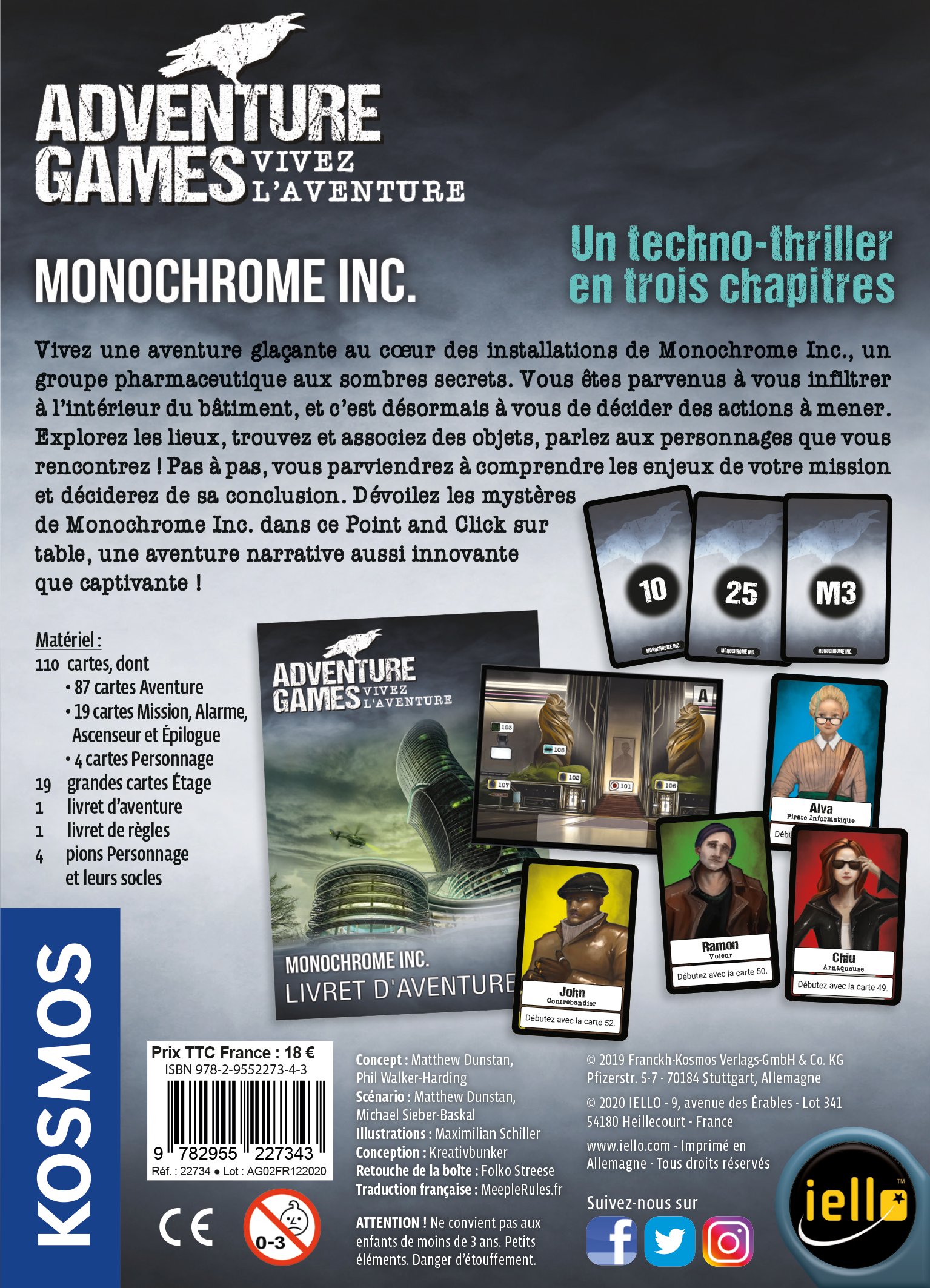 Adventure Games : Monochrome