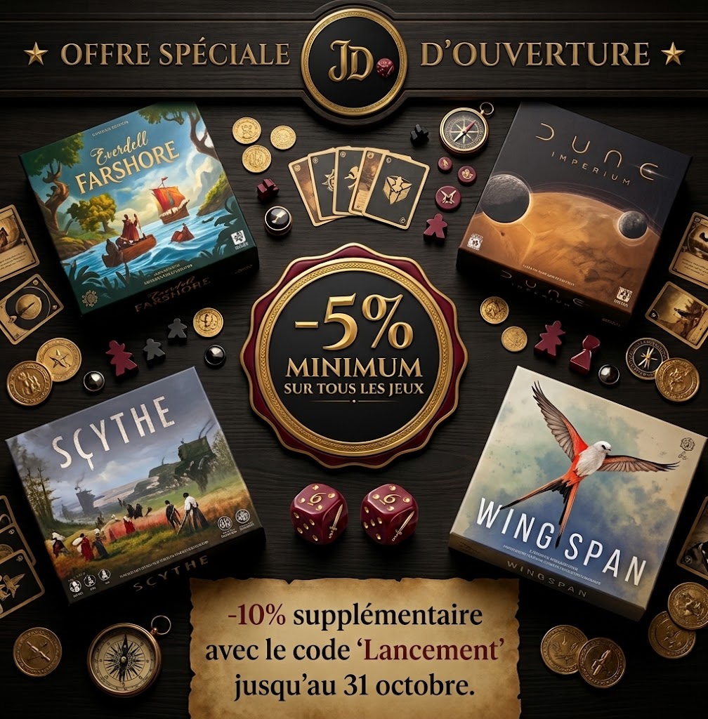 Promotions jeux de société JeuxDiscount