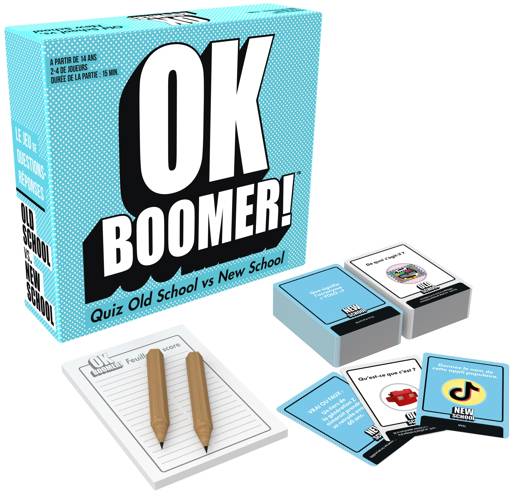 OK BOOMER ! Jeu de cartes VF