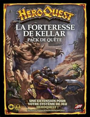 HeroQuest La Forteresse de Kellar - Pack de Quête Avalon Hill VF