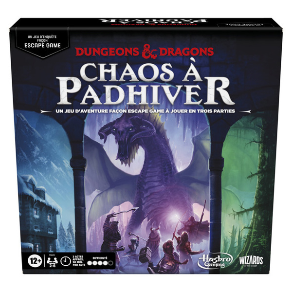 Dungeons & Dragons - Chaos À Padhiver (FR)- Jeu de plateau