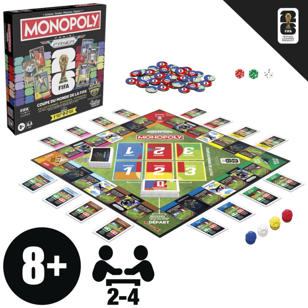 Monopoly Panini Prizm: FIFA World Cup VF