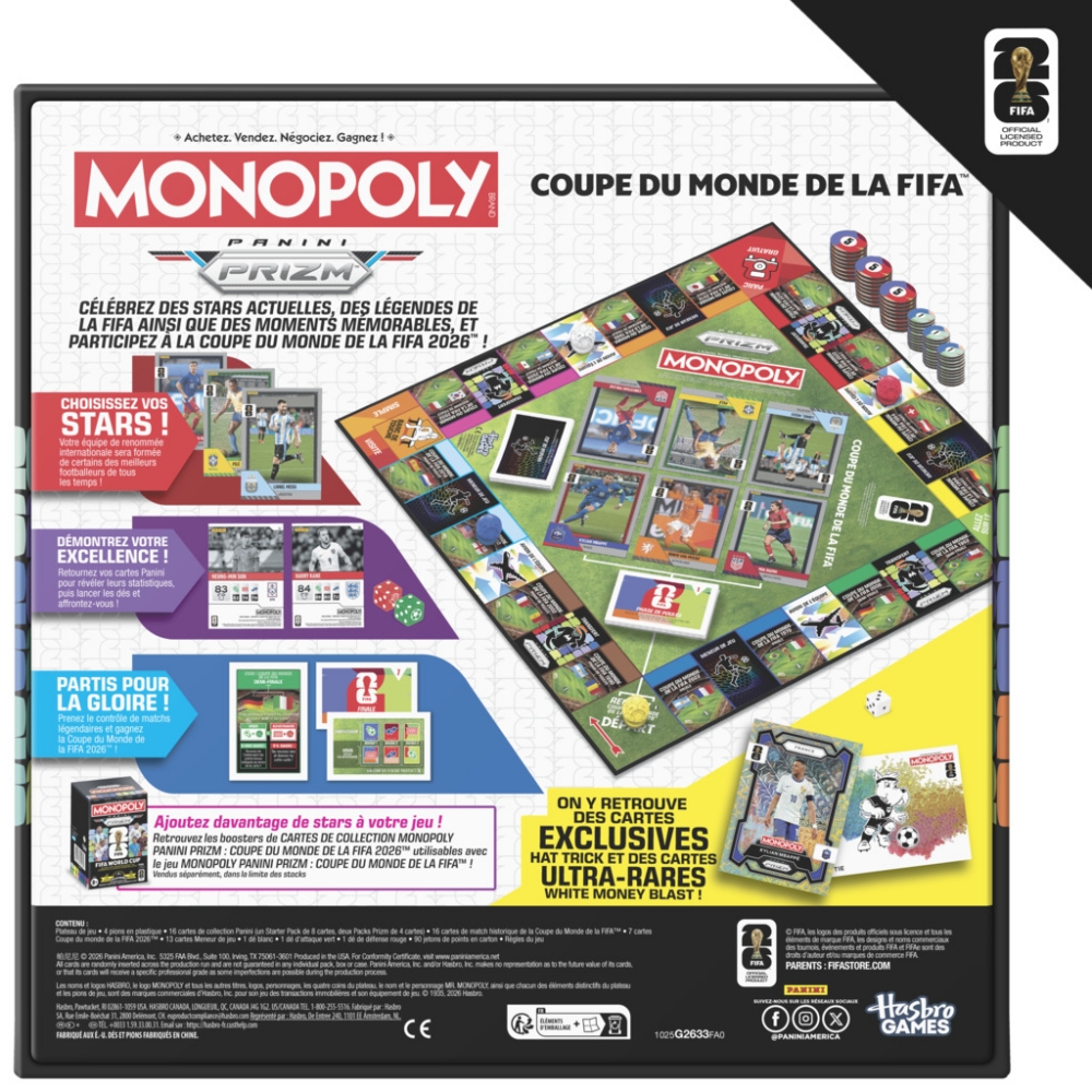 Monopoly Panini Prizm: FIFA World Cup VF – Image 4