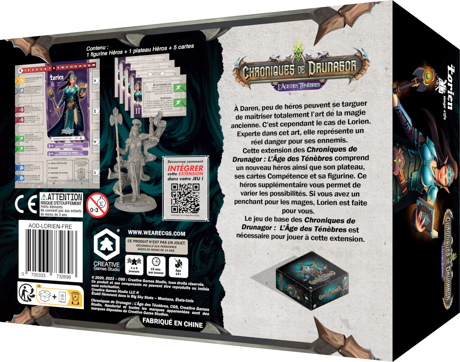 Chroniques de Drunagor - AdT Apocalypse Lorien Extra Hero VF extension – Image 2