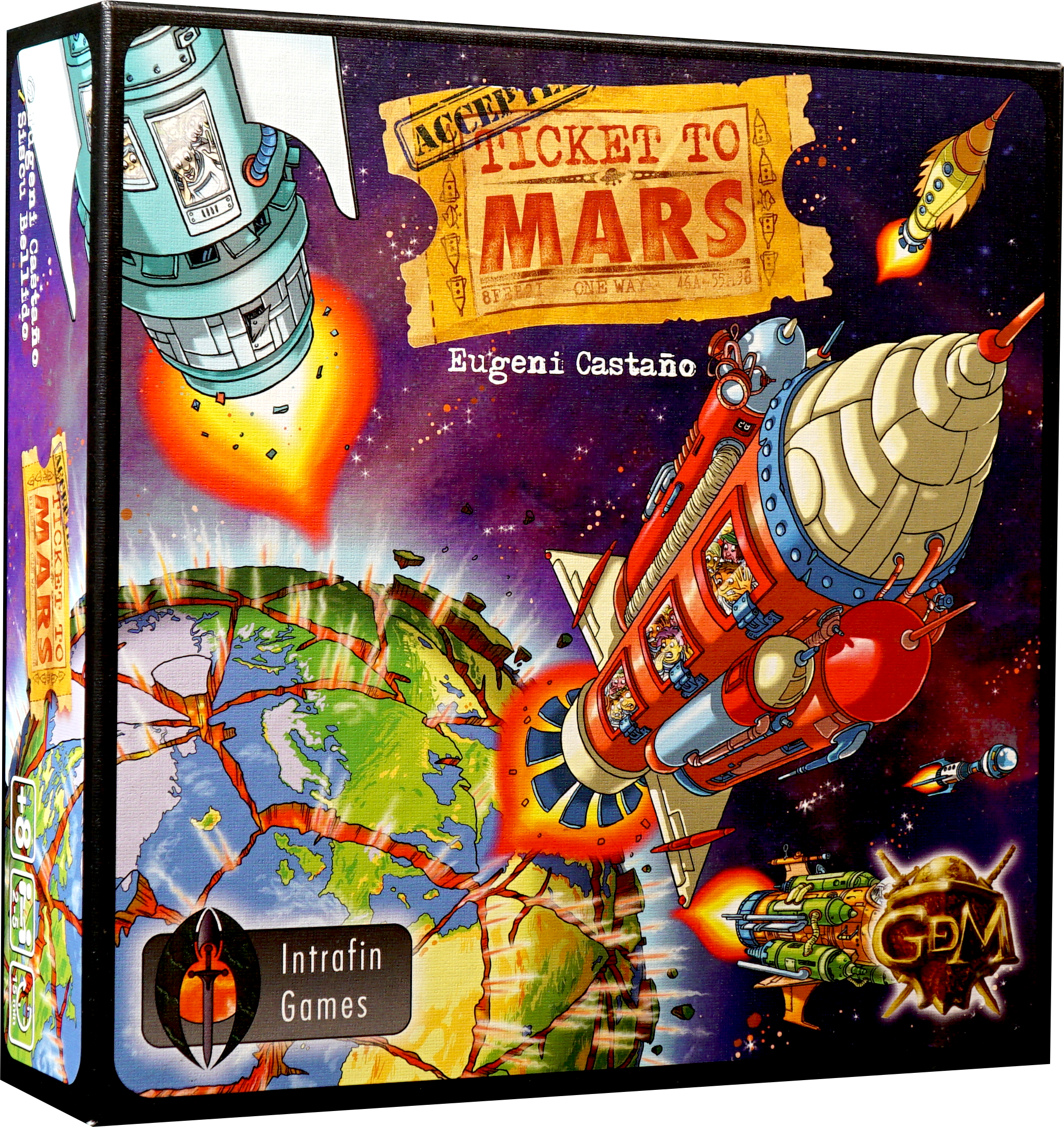 Ticket to Mars EN-FR-IT-NL