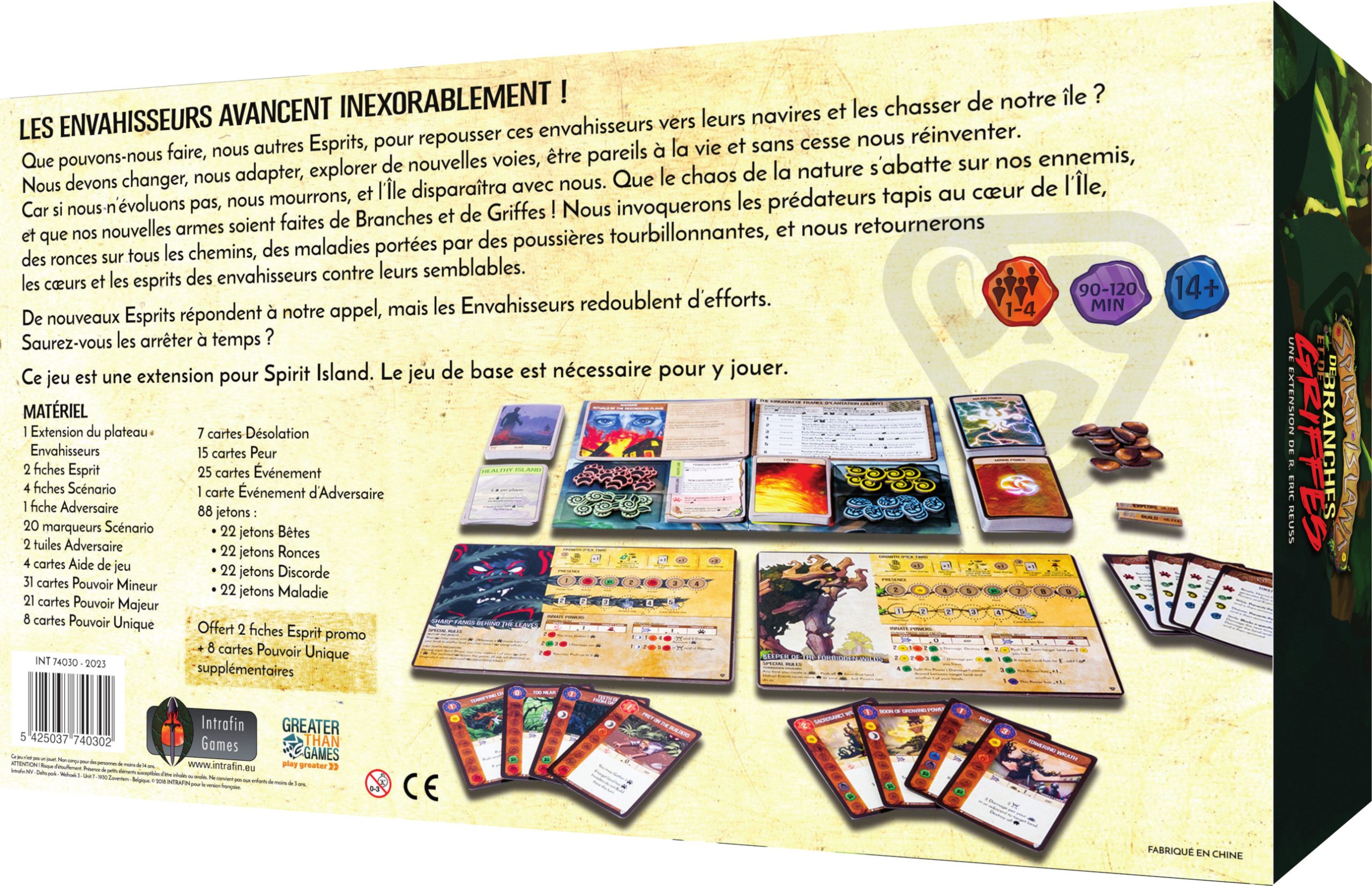 Spirit Island De Branches & De Griffes VF extension – Image 2