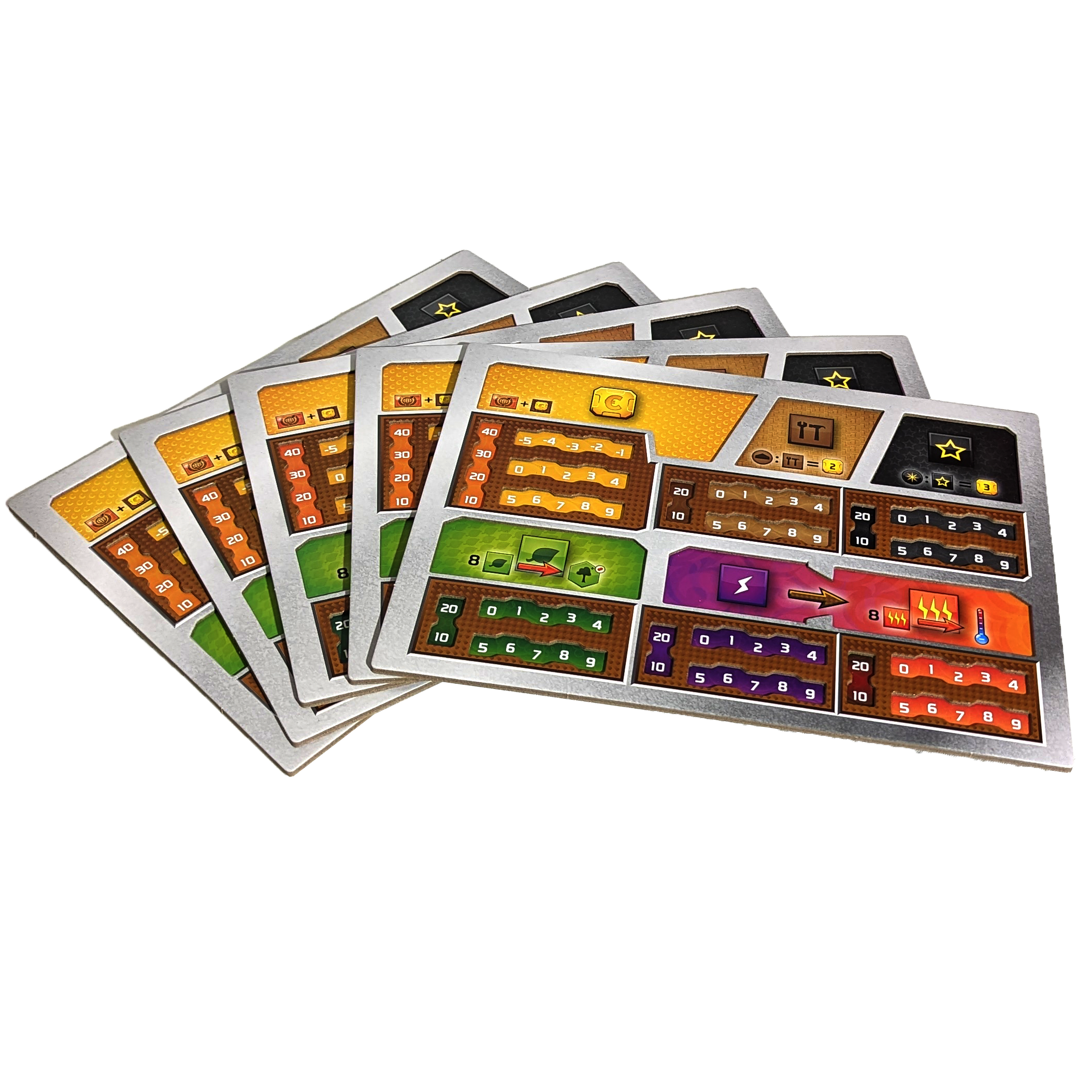 Terraforming Mars Deluxe Playerboards