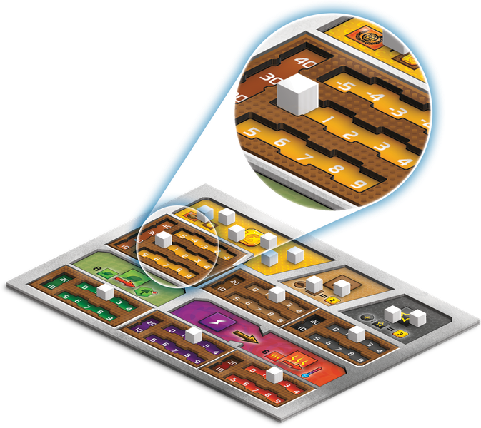 Terraforming Mars Deluxe Playerboards – Image 2