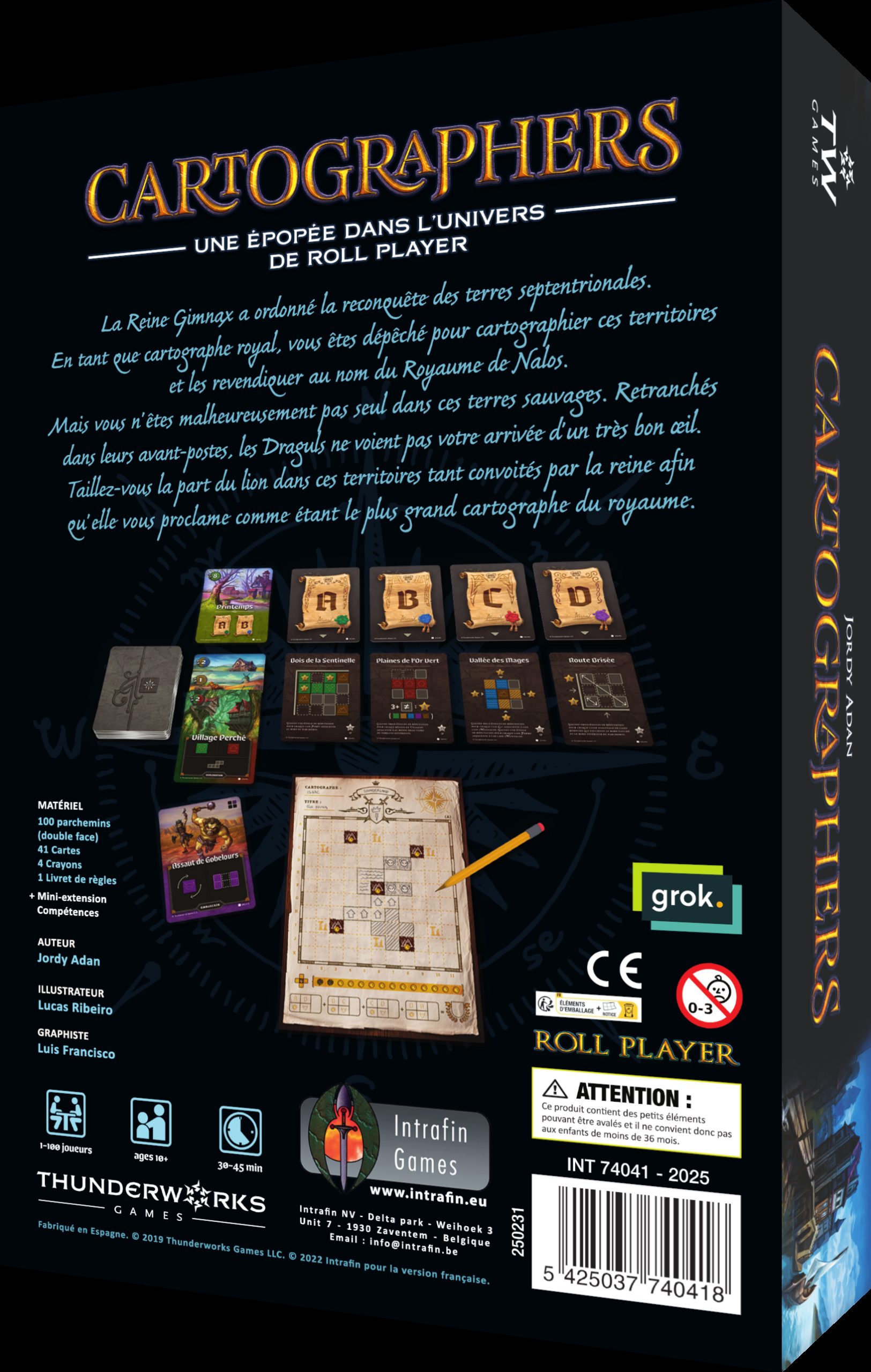 Cartographers: Une épopée dans l'univers de Roll Player VF – Image 2