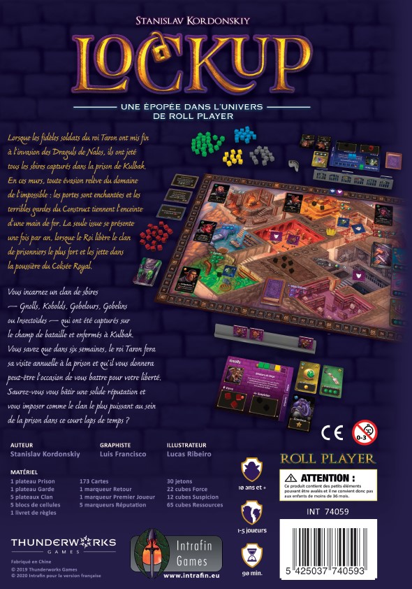 LockUp VF - jeu de plateau – Image 2