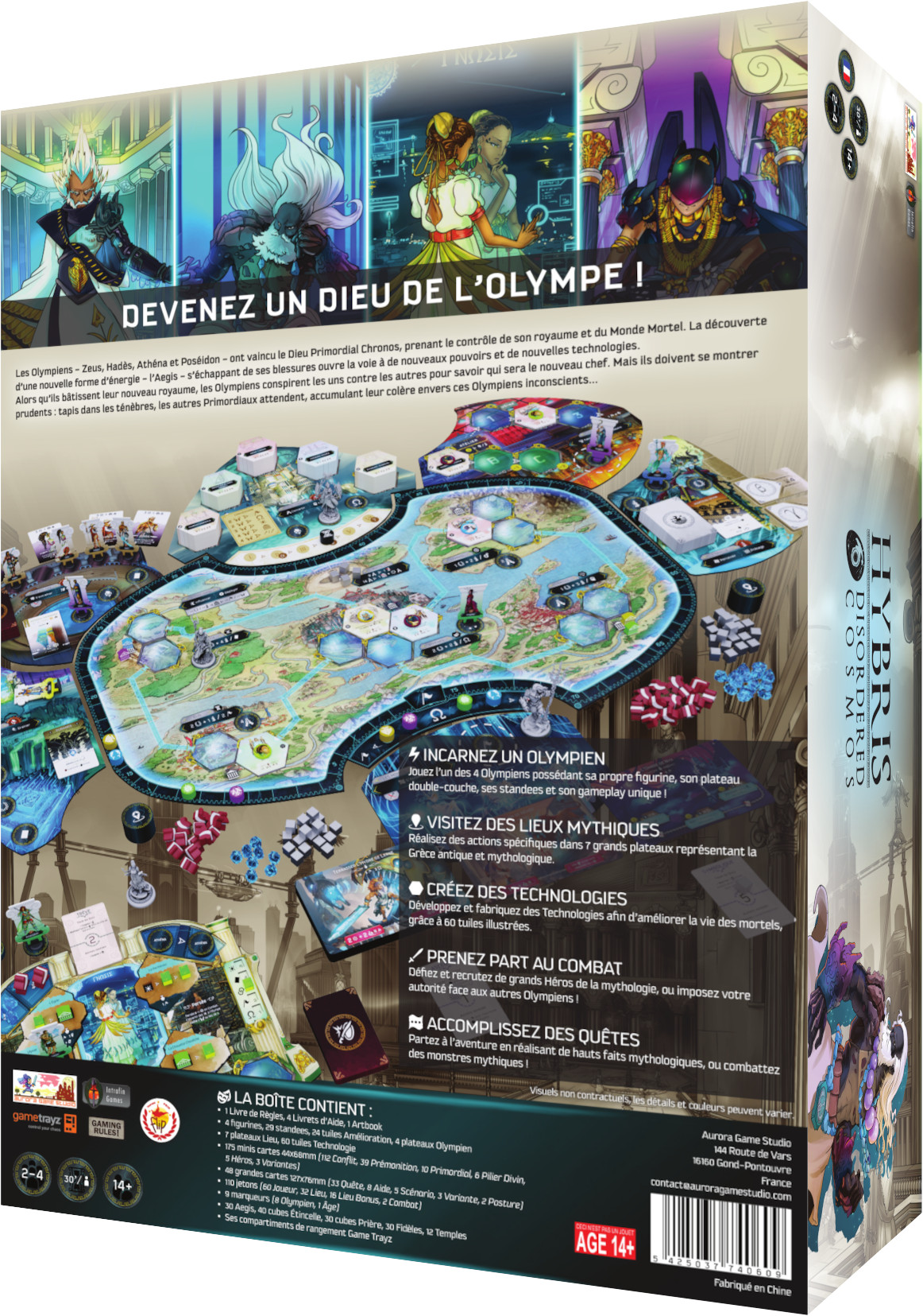 Hybris : Disordered Cosmos VF - jeu de plateau – Image 2