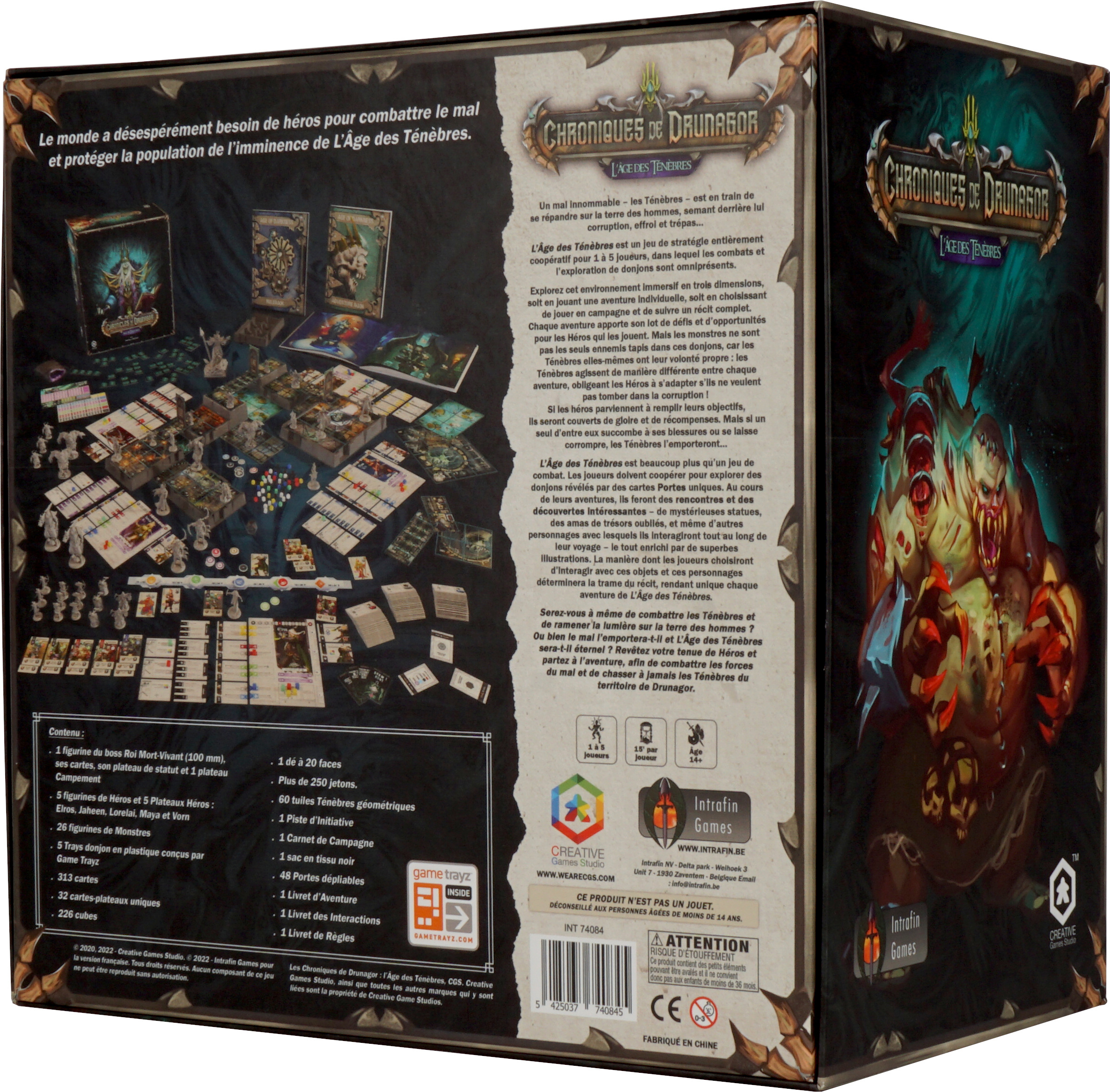 Chroniques de Drunagor - L'Âge des ténèbres VF - jeu de plateau – Image 2