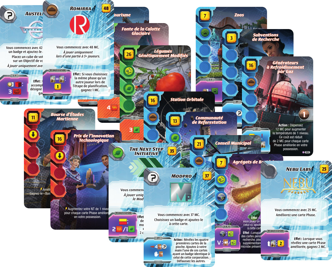 Terraforming Mars Expédition Ares Extensions Cartes Promo VF