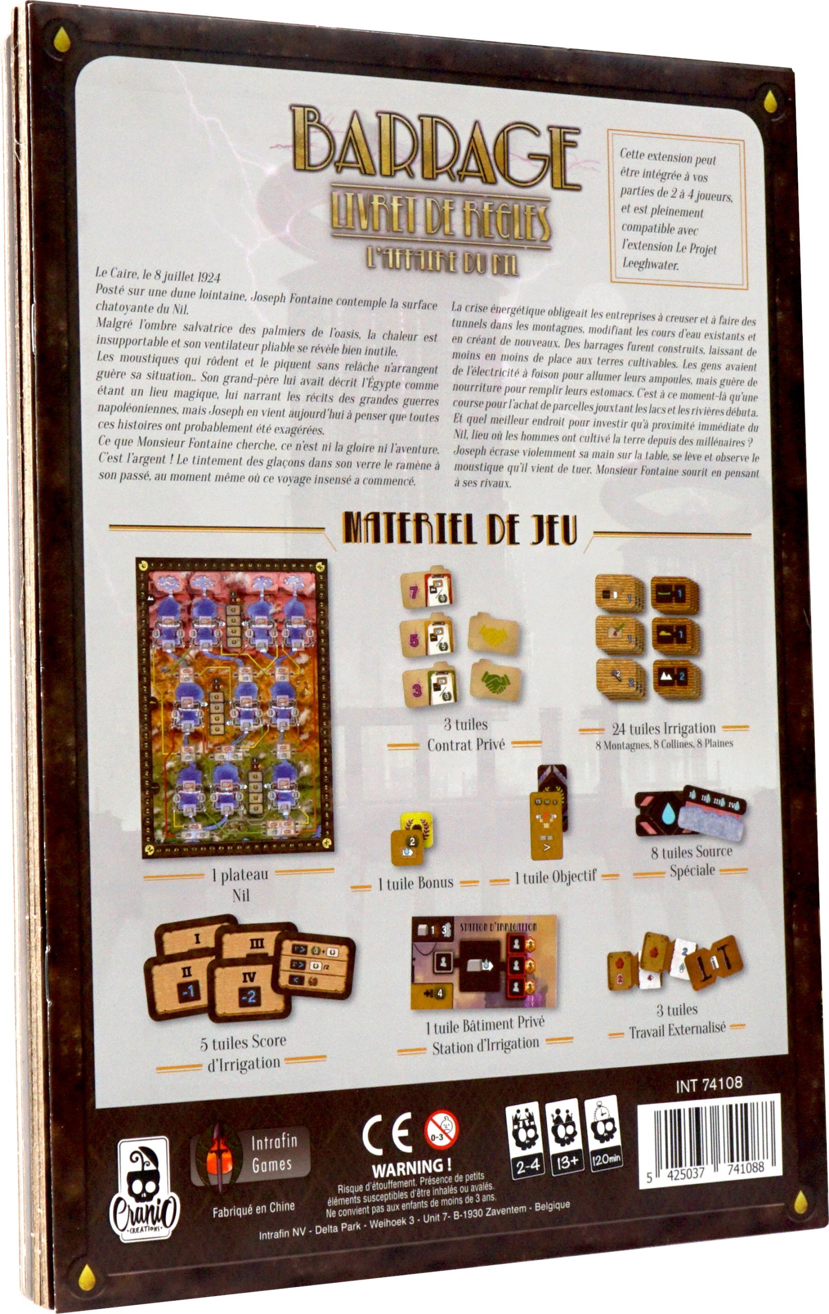 Barrage: L'Affaire du Nil extension VF