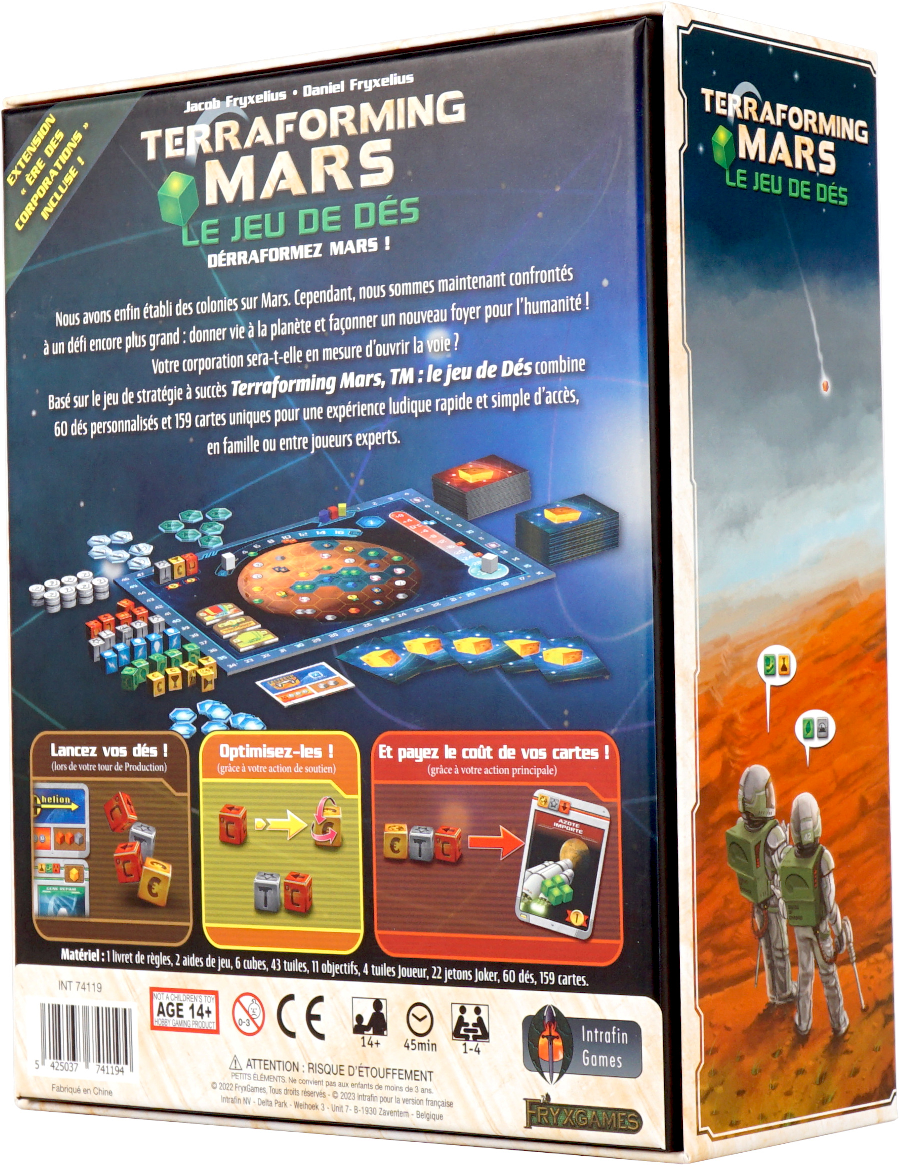 Terraforming Mars : Le Jeu de dés VF - jeu de plateau – Image 2
