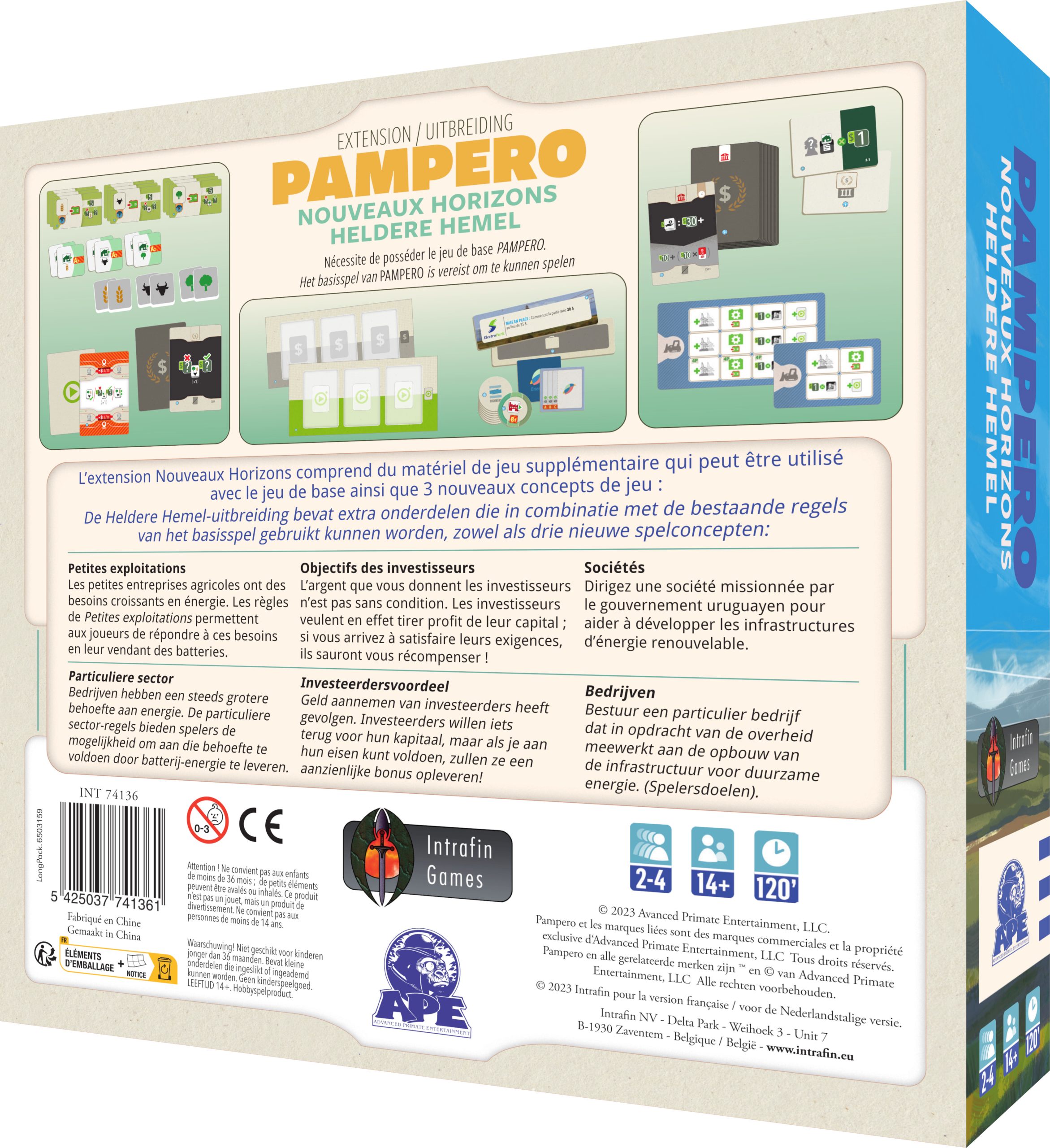 Pampero Nouveaux Horizons - Heldere Hemel VF/NL - Ext/Uit – Image 2