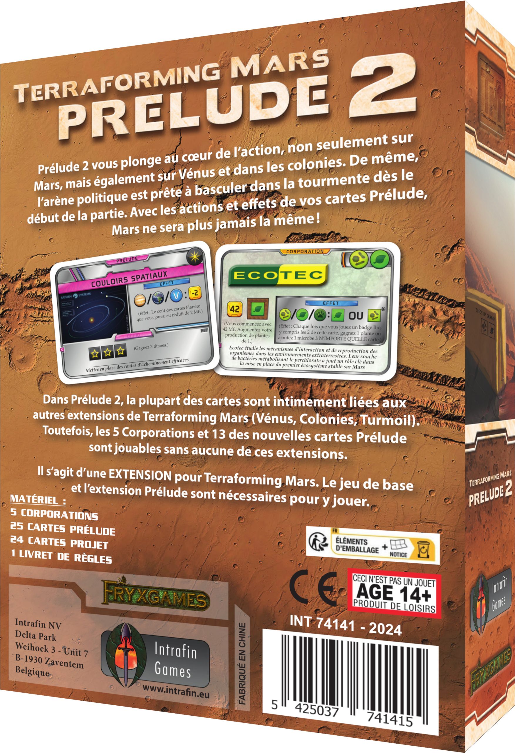 Terraforming Mars Prelude 2 VF – Image 2