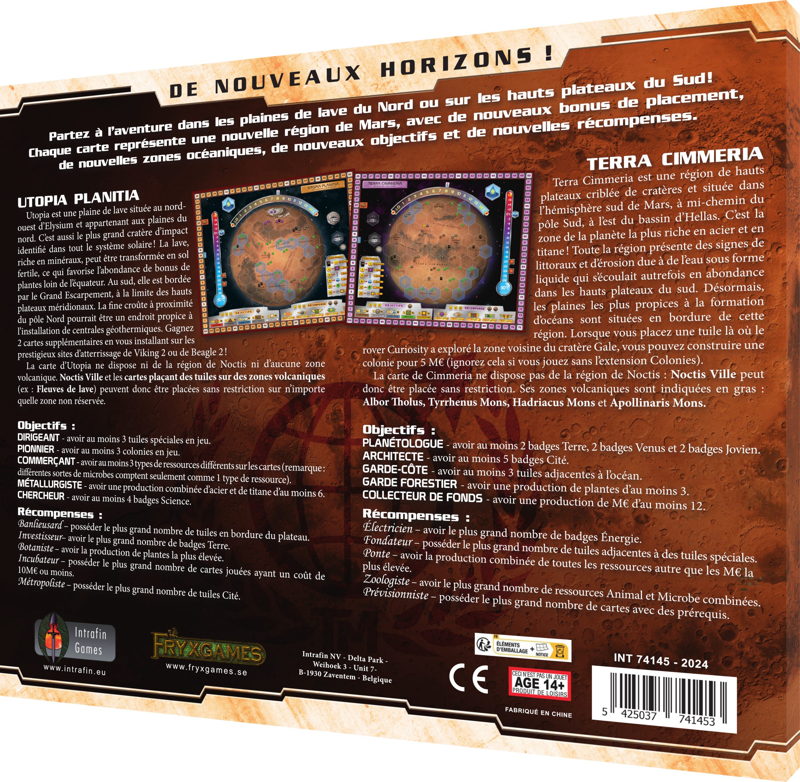 Terraforming Mars Utopia & Cimmeria mappack VF – Image 2
