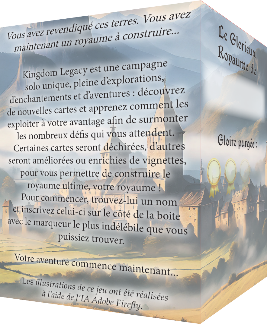 Kingdom Legacy - Feudal Kingdom VF - jeu de cartes – Image 2