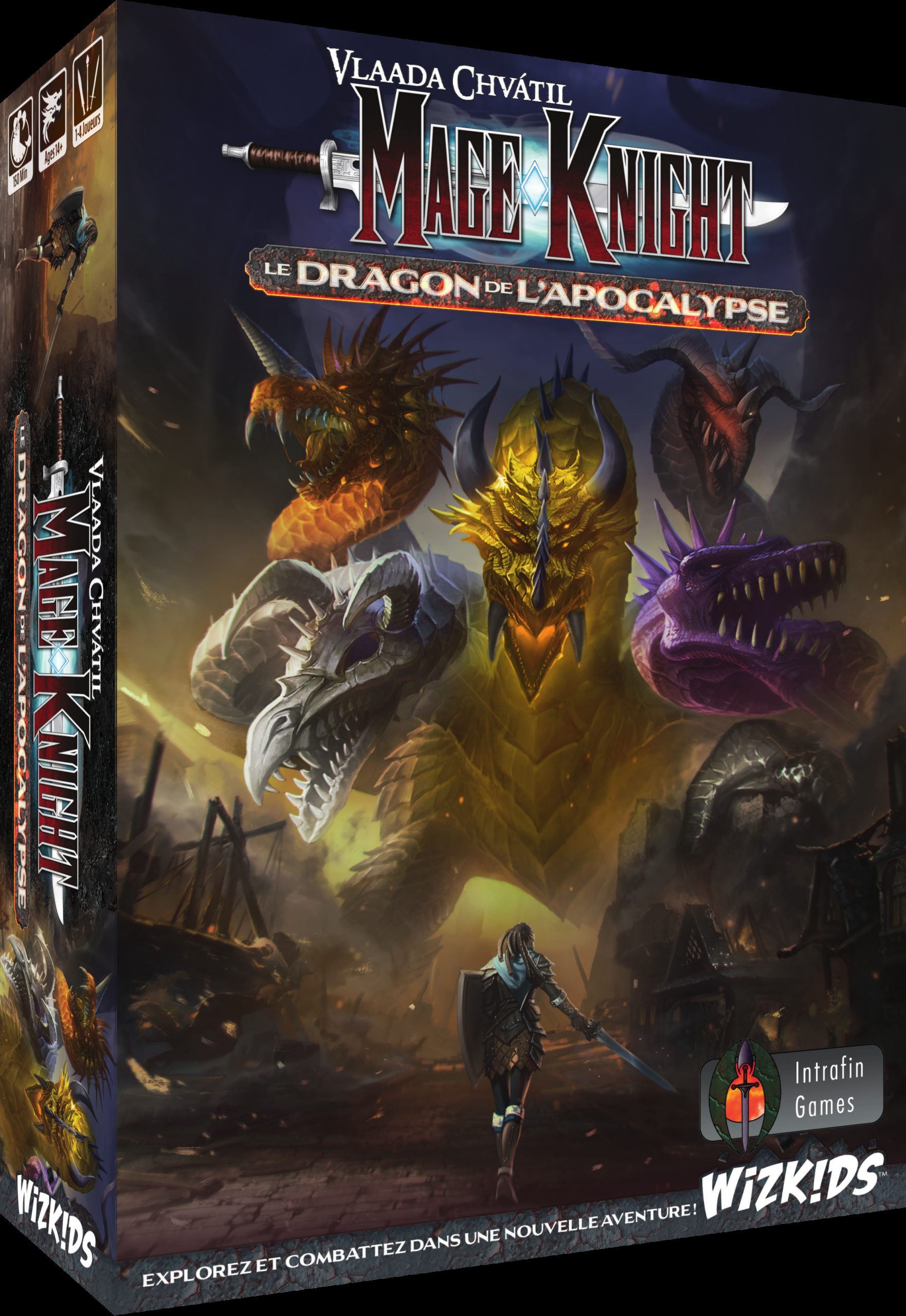 Ultimate Mage Knight FR Le Dragon de l'Apocalypse extension