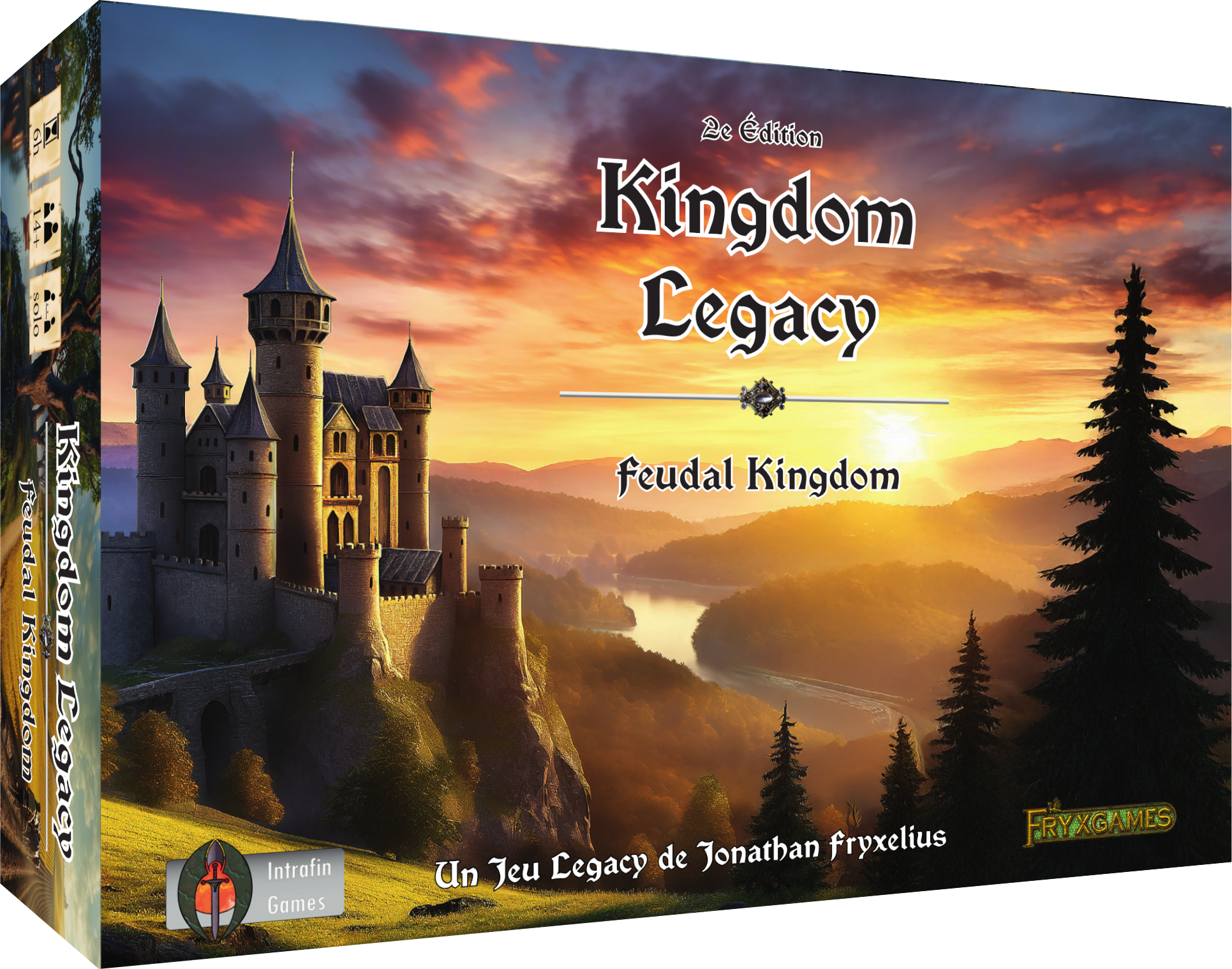 Kingdom Legacy - Feudal Kingdom 2nd edition BIG BOX VF - jeu de cartes
