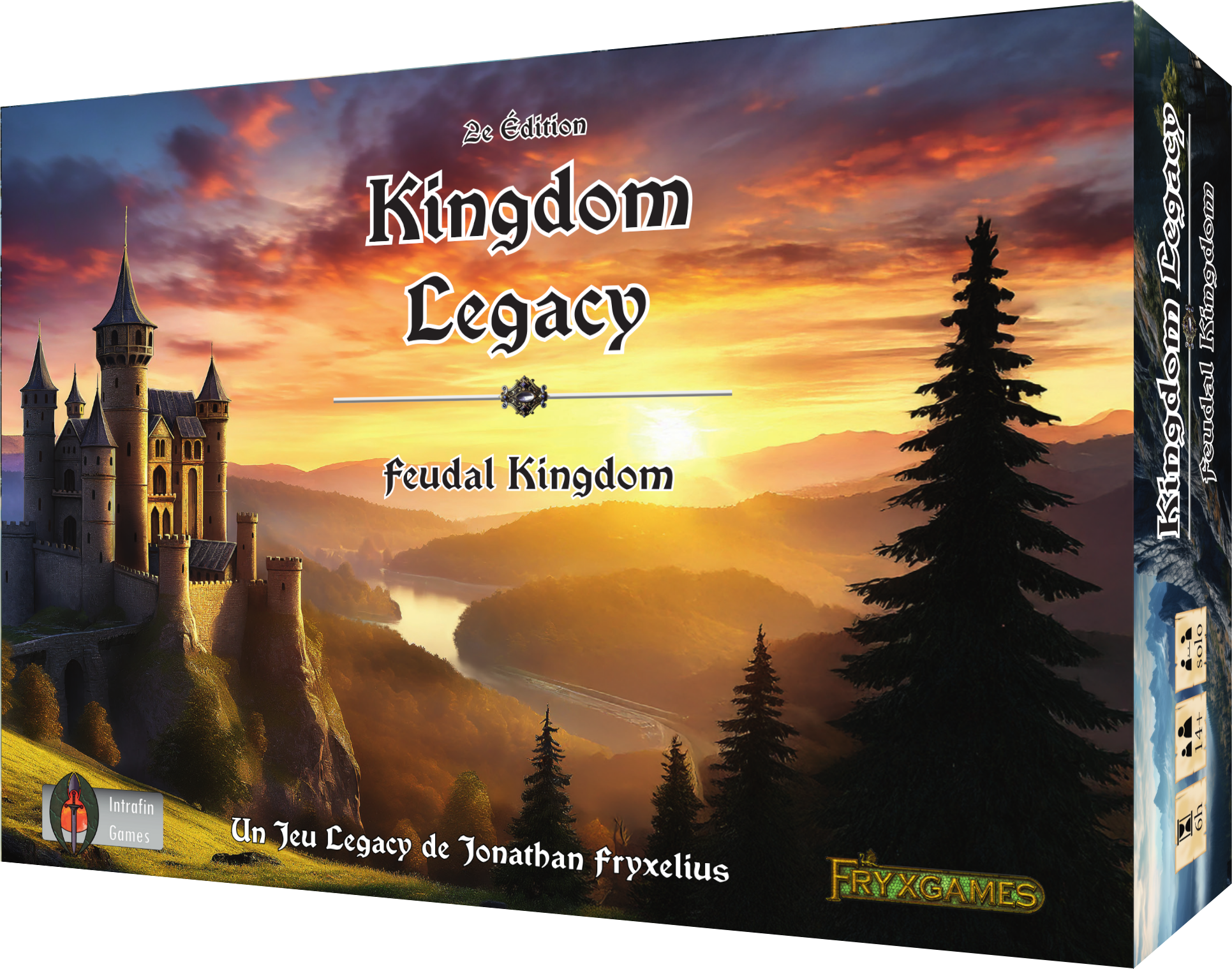 Kingdom Legacy - Feudal Kingdom 2nd edition BIG BOX VF - jeu de cartes – Image 3