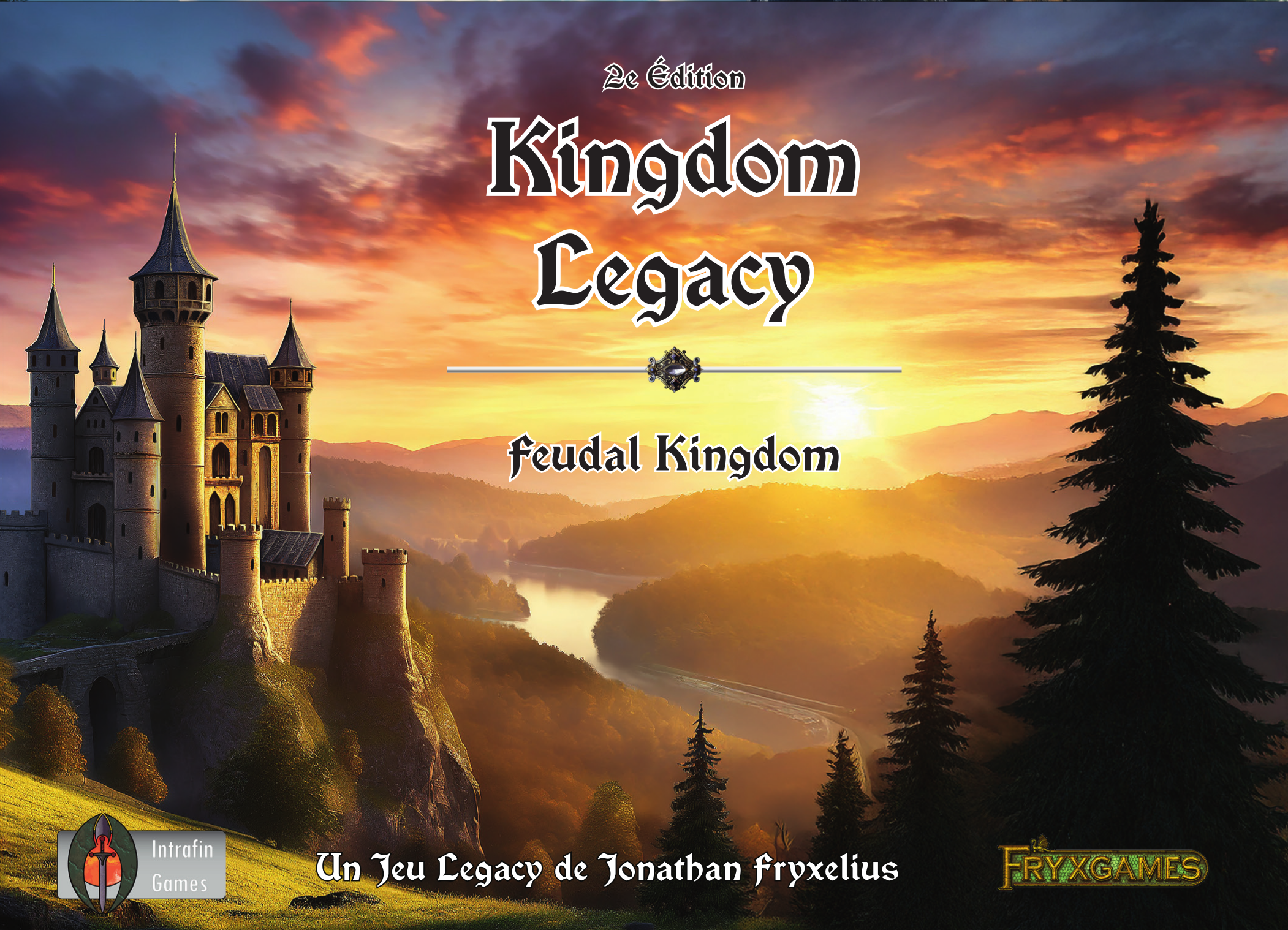 Kingdom Legacy - Feudal Kingdom 2nd edition BIG BOX VF - jeu de cartes – Image 4