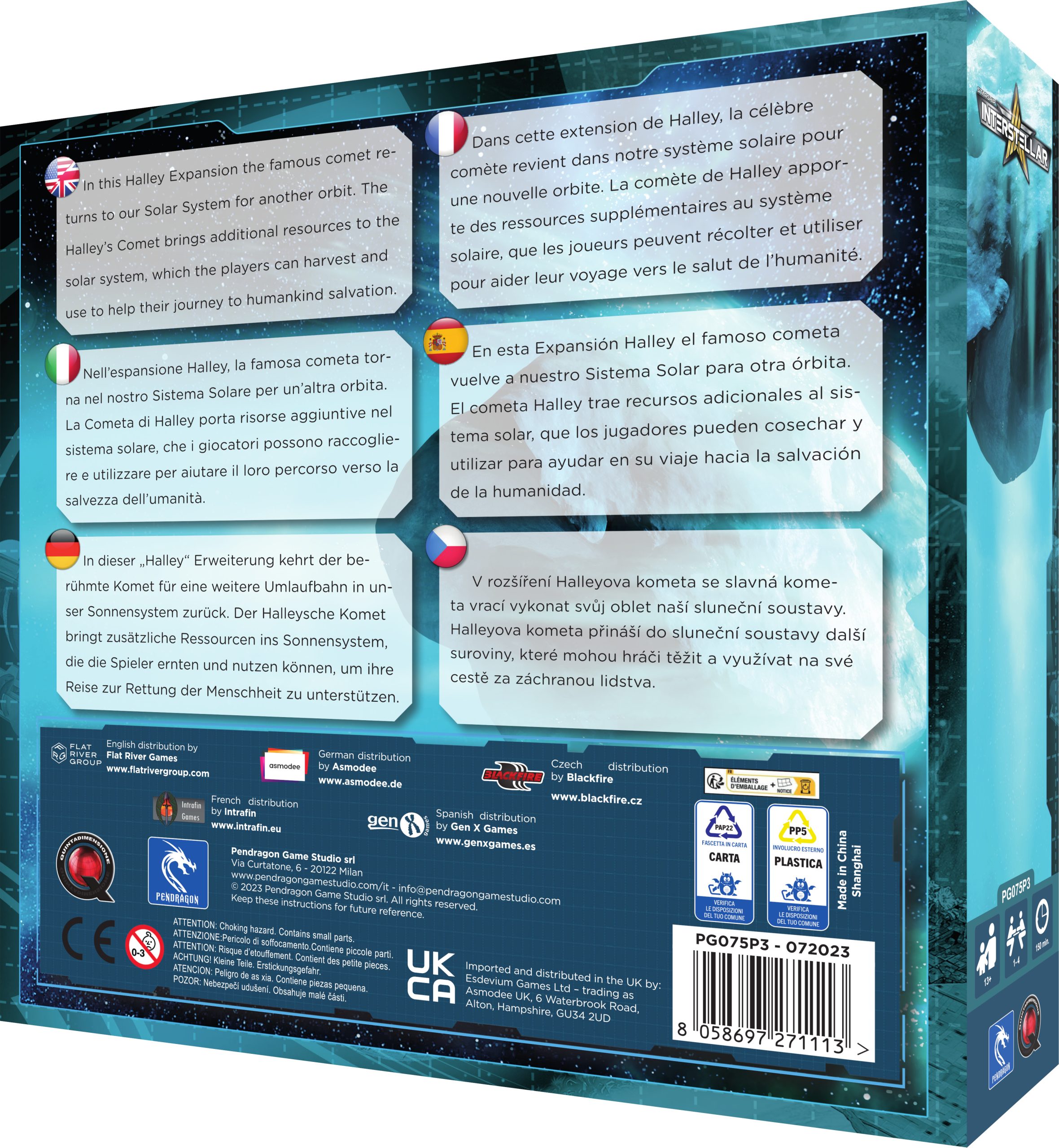 Starship Interstellar Multilingual expansion 3: Halley's Comet – Image 2