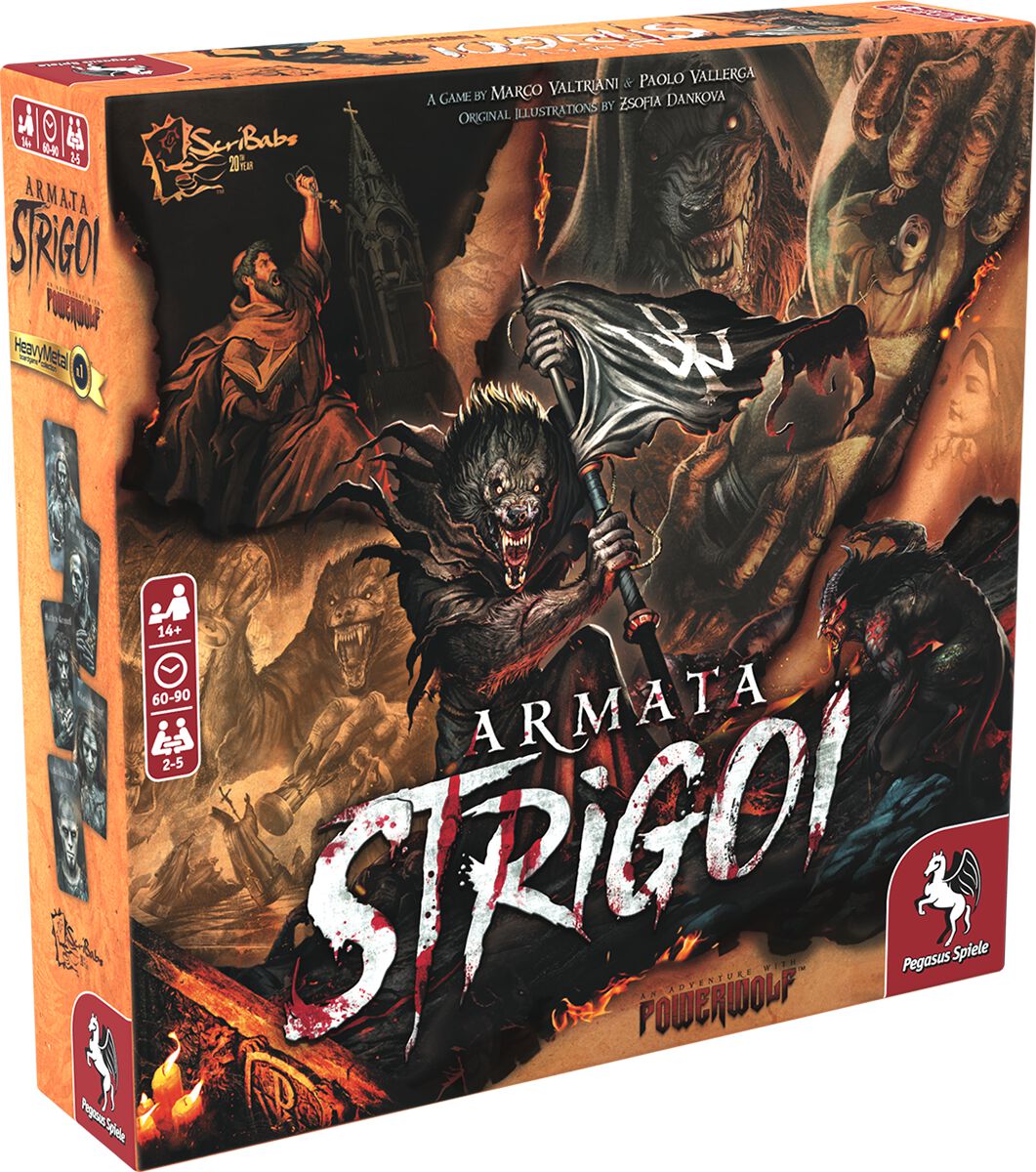 Armata Strigoi - Das Powerwolf Brettspiel - Board Game (ENG/DE/ITA/FR/ES)