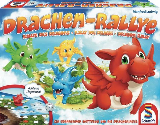 Dragon Ralley ML - board game