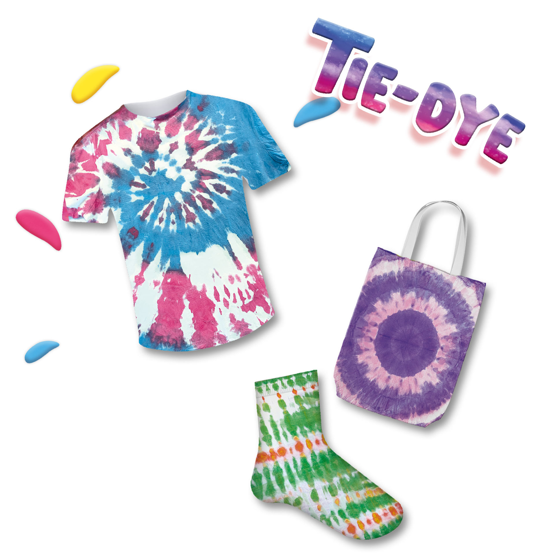 Tie-dye textielverf - Peinture textile tie-dye – Image 2