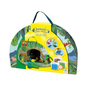 Jurassic dino wereld - Speelkoffer - Monde des dinos jurassiques (valise de jeu)