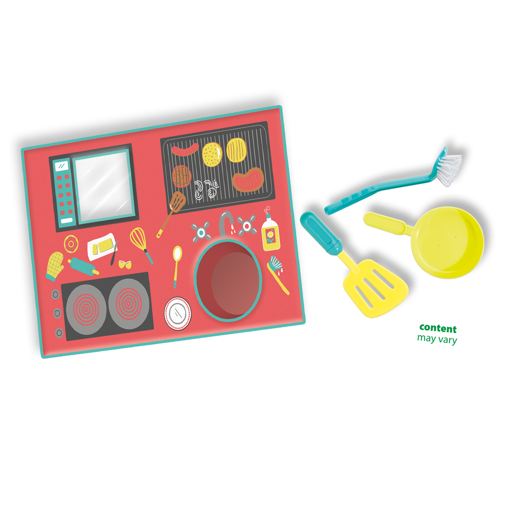 Zand speelmat - Keuken - Tapis de jeu sur sable - Cuisine – Image 2