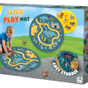 Safari Ltd Speelmat en opbergzak 2 in 1 - Tapis de jeux et sac de rangement 2 en 1