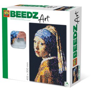 Beedz Art - Vermeer - Girl with pearl earing