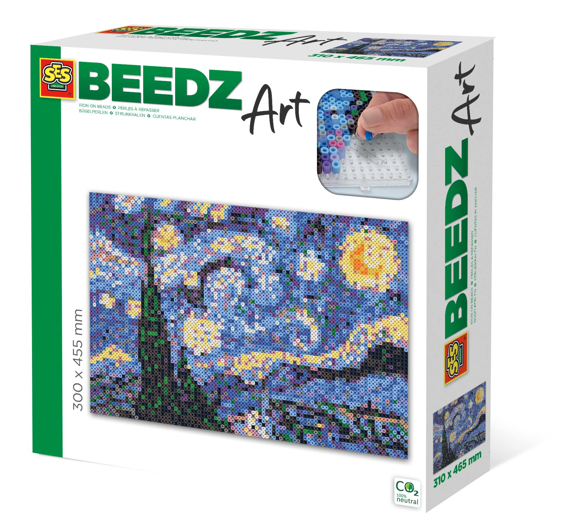 Beedz Art -Van Gogh | De sterrennacht - La Nuit étoilée