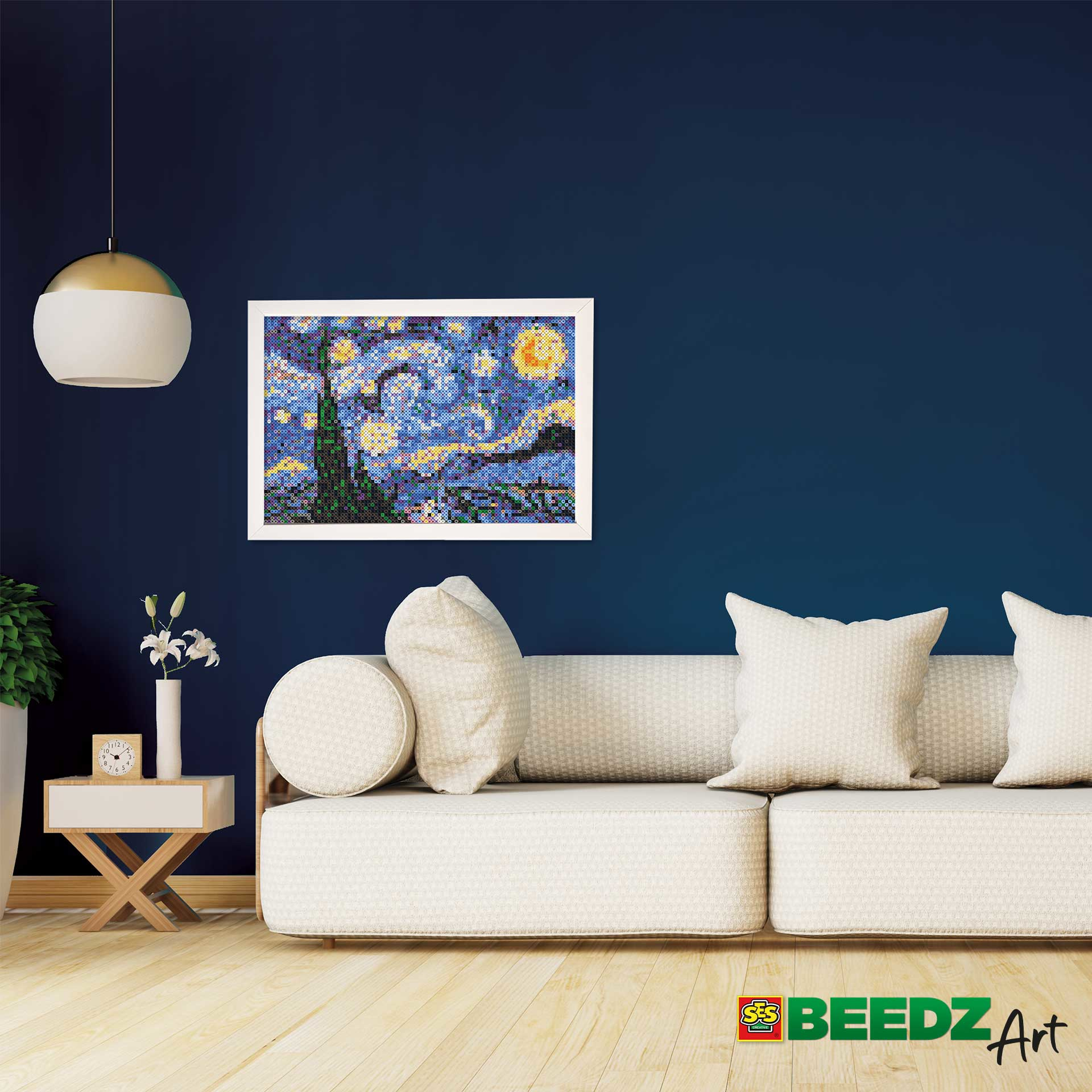 Beedz Art -Van Gogh | De sterrennacht - La Nuit étoilée – Image 4
