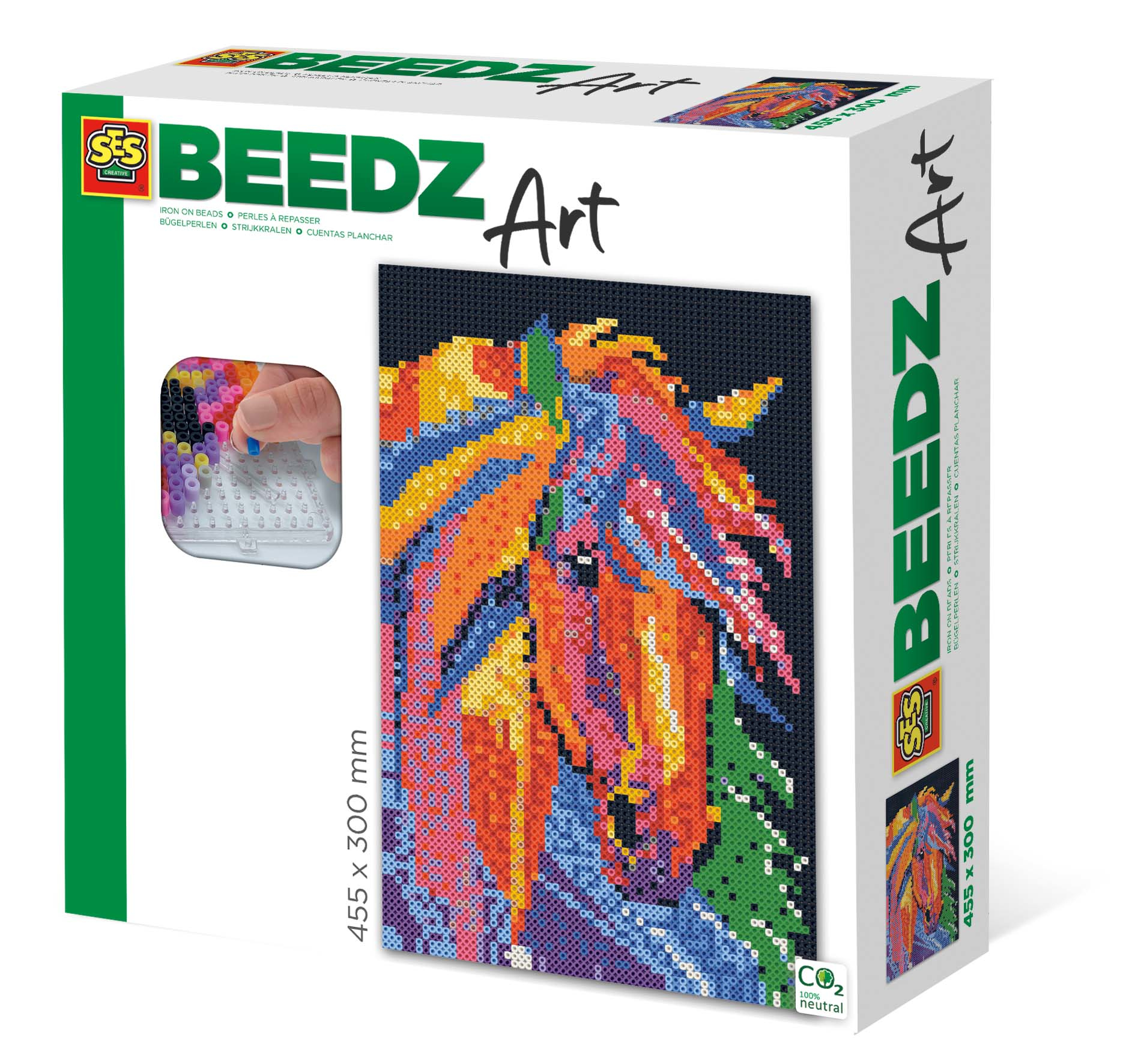 Beedz Art - Paard fantasie - Cheval fantaisie