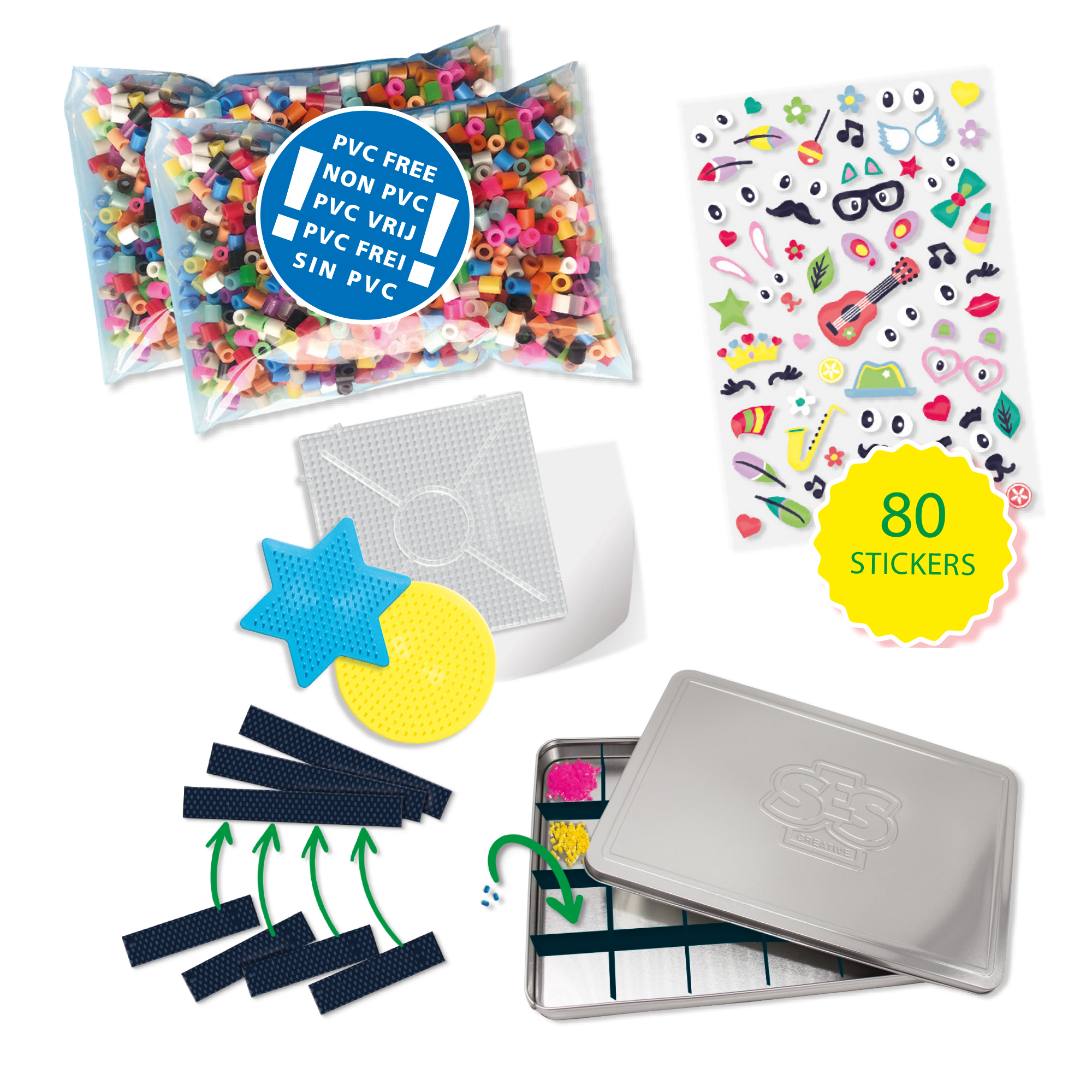 Strijkkralen - Luxe sorteer box - Perles à repasser - Boîte de luxe – Image 2