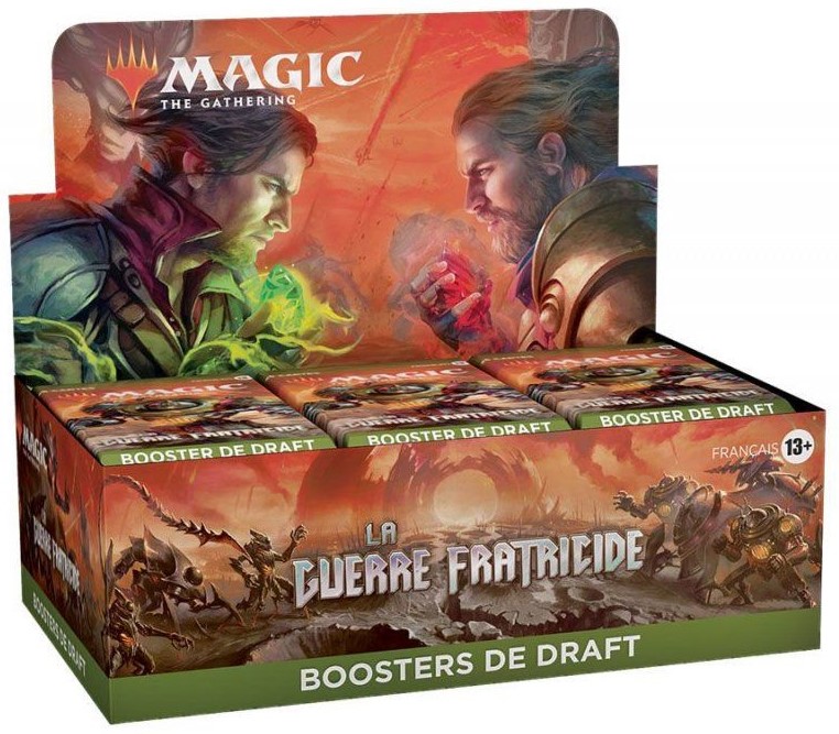 MTG Brothers War Draft booster display French (36)