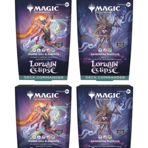 MTG Lorwyn Eclipsed FR Commander Deck Display (4ct)