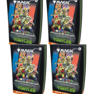MTG Teenage Mutant Ninja Turtles FR Commander Deck Display (4ct)