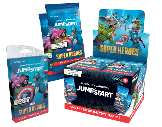 MTG Marvel Super Heroes VF Jumpstart Booster Display (24ct)