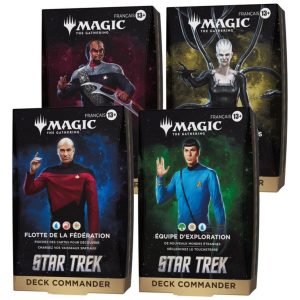 MTG Star Trek FR Commander Deck Display (4ct)