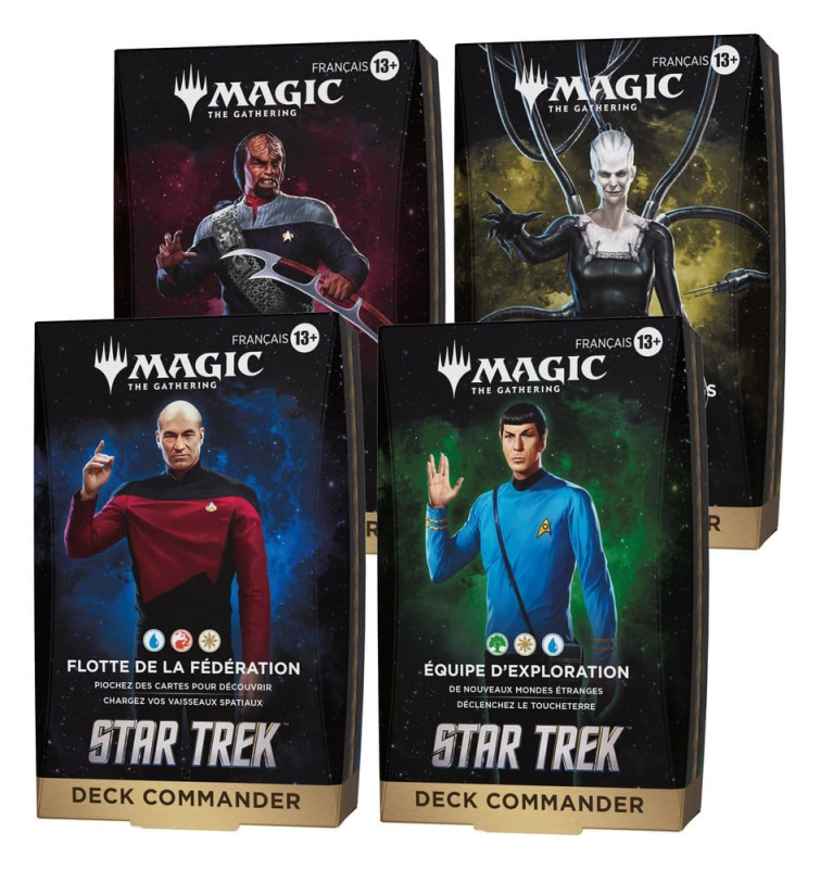 MTG Star Trek FR Commander Deck Display (4ct)