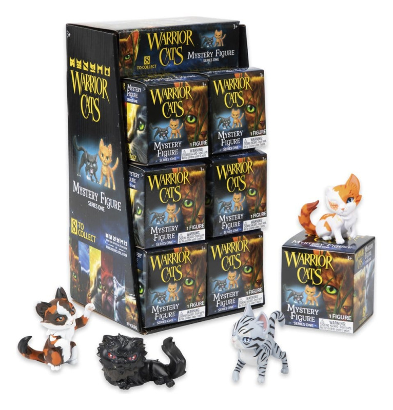 Warrior Cats Mini Mystery Figures 6 cm Series 1 Blind Box (12 Cats)