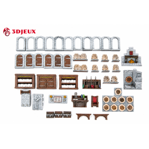 Décors 3D compatible avec Heroquest