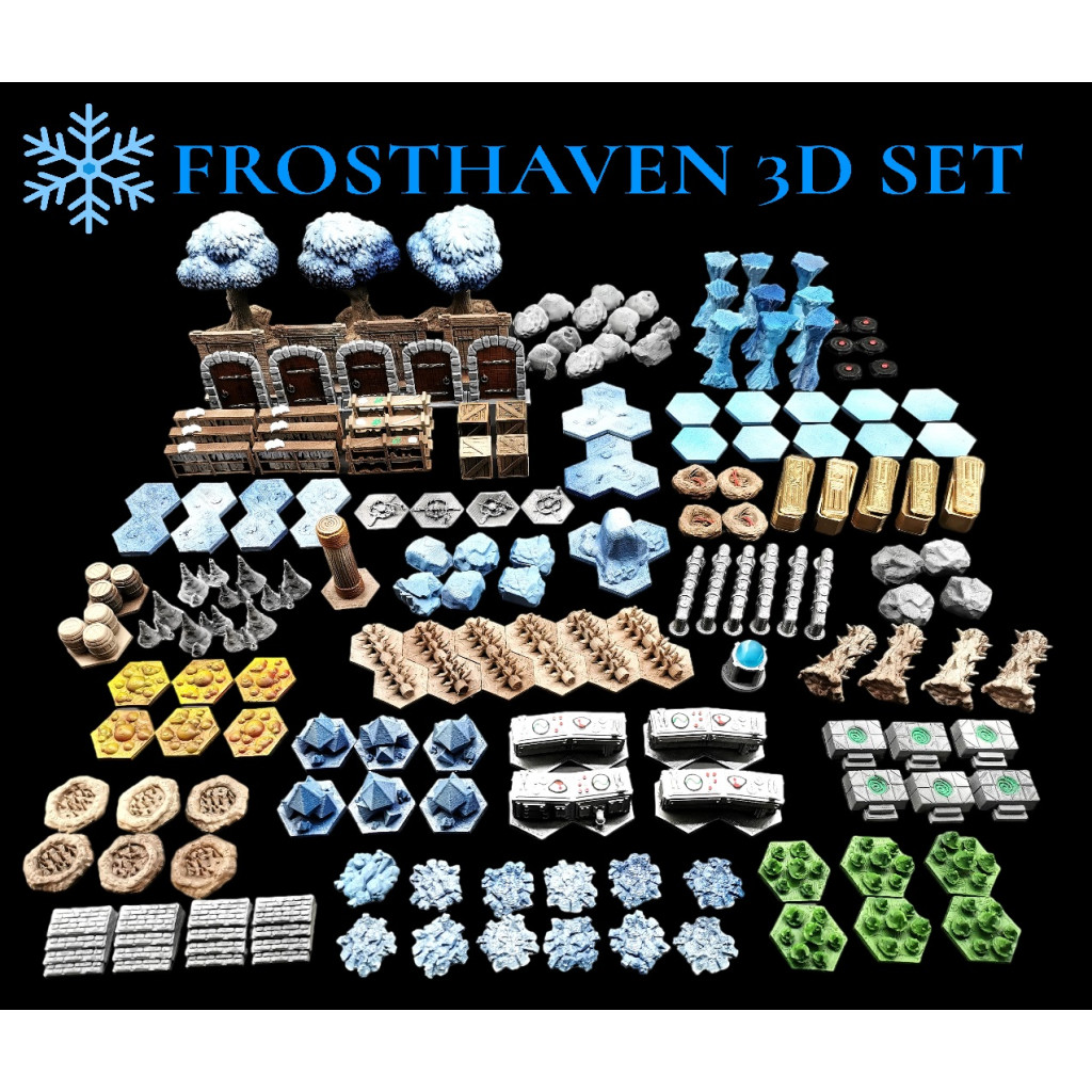 Frosthaven - 3D Set