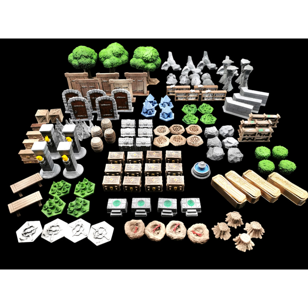 GloomHaven-3D Set