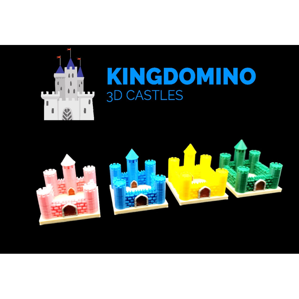 Kingdomino - Châteaux 3D